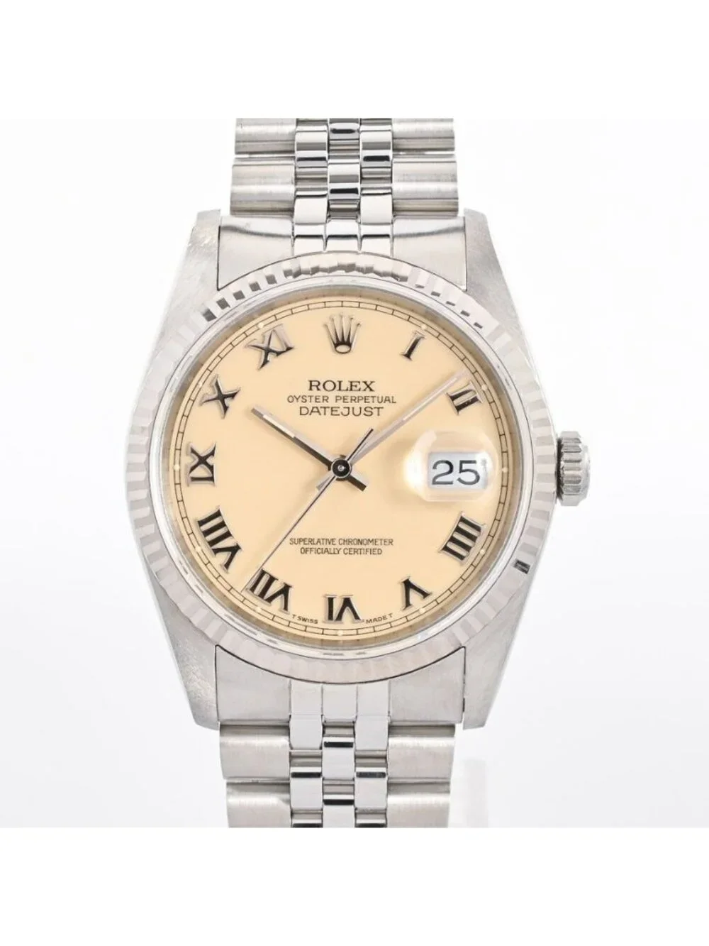 Rolex Watch Datejust White Gold